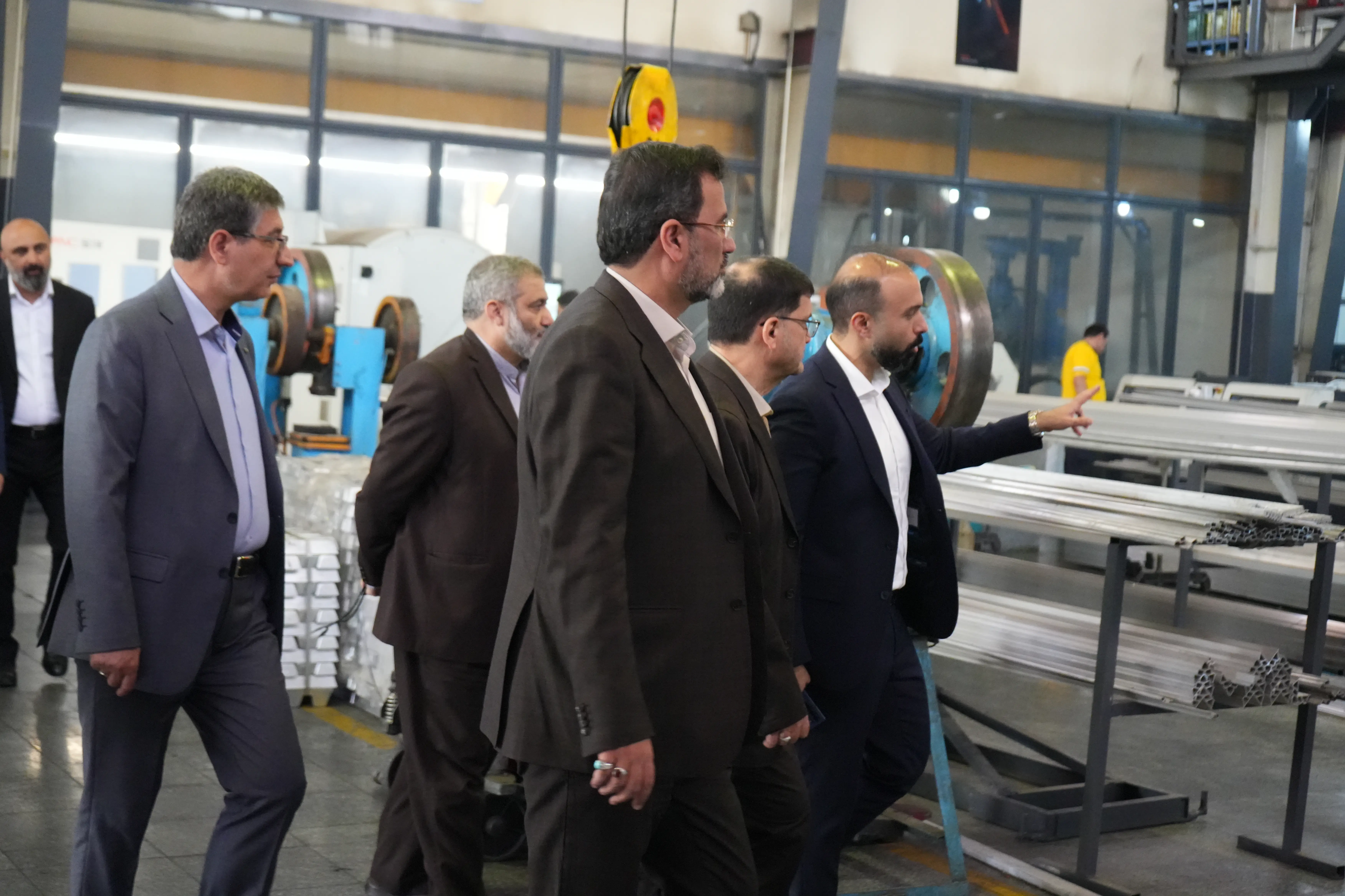 بازدید دکتر مفتح، قائم‌مقام وزیر صنعت، معدن و تجارت